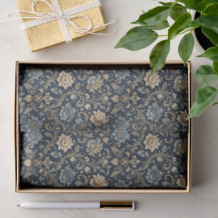 Decorative Luxury Floral Ornamentation Tissue Paper
