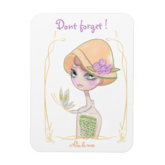 Decorative magazine for refrigerator magnet