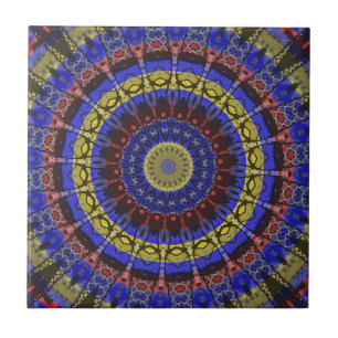 Decorative Mandala Ceramic Tile