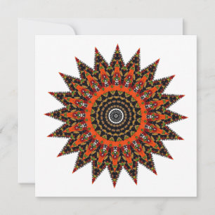 Decorative Mandala Invitation