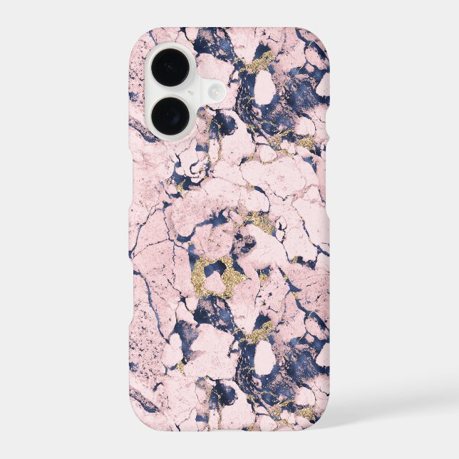 Decorative marble on  iPhone case (Back)