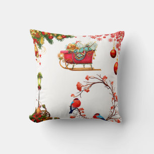 Decorative Merry Christmas Cushion