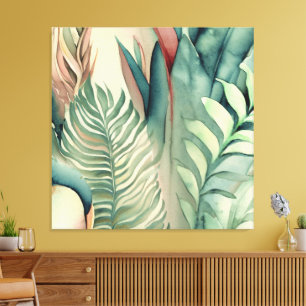 Decorative Modern Stylish Tropical Canvas Print