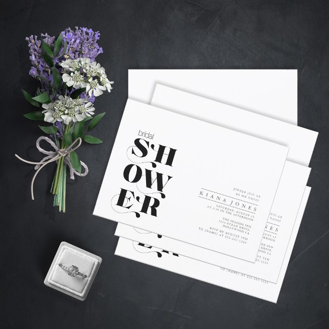 Decorative Modern Wedding Bridal Shower ID887 (Creator Uploaded)