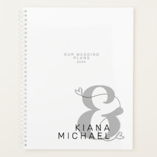 Decorative Modern Wedding ID887 Planner