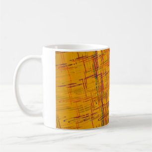 Decorative oil painting. Vibrant dynamic art. 2d i Coffee Mug