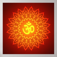 Decorative Om Design
