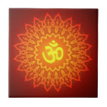 Decorative Om Design Tile<br><div class="desc">Decorative Om Design</div>