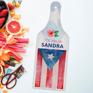 Decorative or Functional Puerto Rico Kitchen Cutting Board