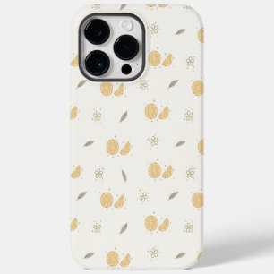 Decorative Orange Slice Print iPhone 14 Pro Max Case