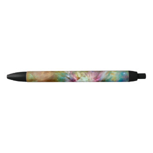 Decorative Orion Nebula Galaxy Space Photo Black Ink Pen
