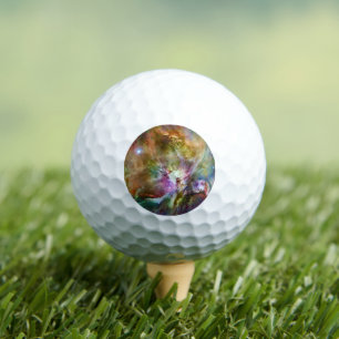 Decorative Orion Nebula Galaxy Space Photo Golf Balls