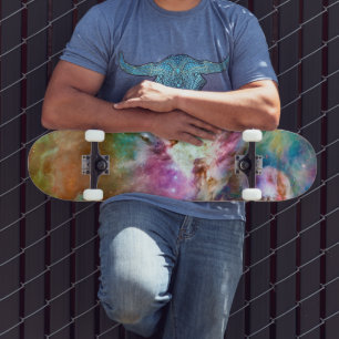 Decorative Orion Nebula Galaxy Space Photo Skateboard