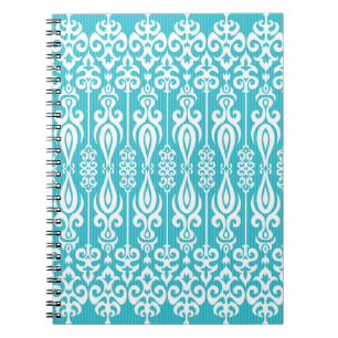 Decorative ornamental background in oriental style notebook