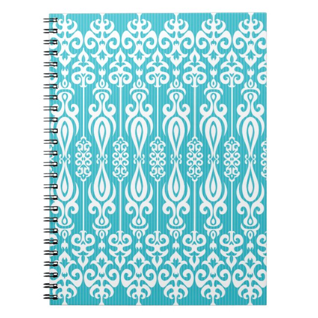 Decorative ornamental background in oriental style notebook (Front)