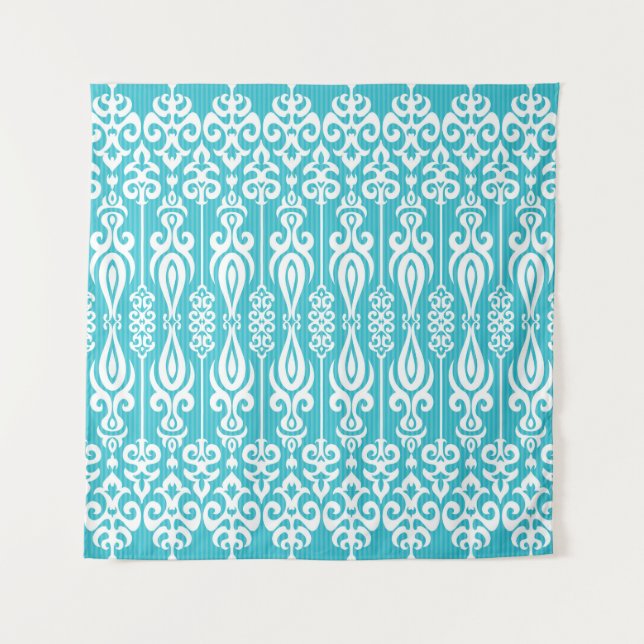 Decorative ornamental background in oriental style tapestry (Front)