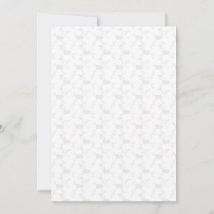 Decorative, Pale Grey Invitation