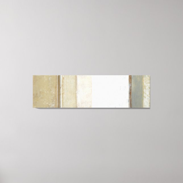 Decorative Panel Painting in Neutral Colours Canvas Print (Front)
