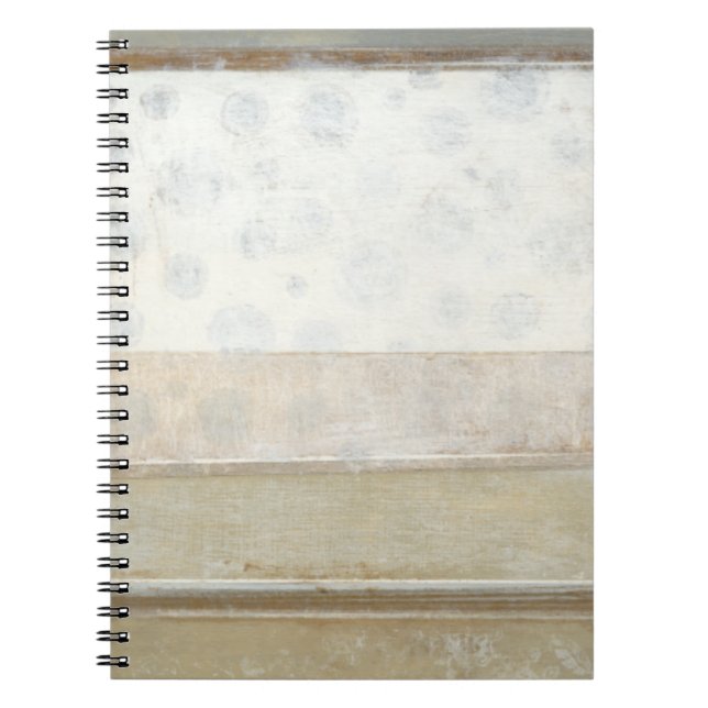 Decorative Panel Painting in Neutral Colours Notebook (Front)