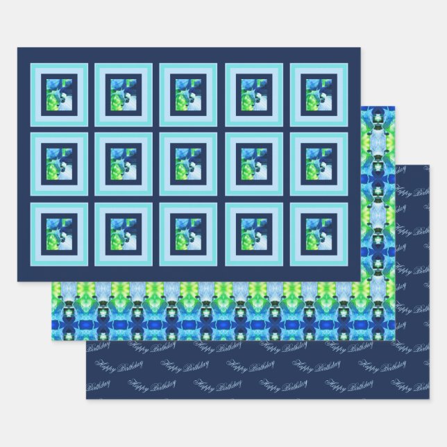 Decorative Paper Gift Wrapping Paper Sheets (Set)