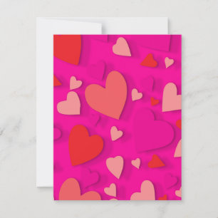 Decorative paper heart 2 card