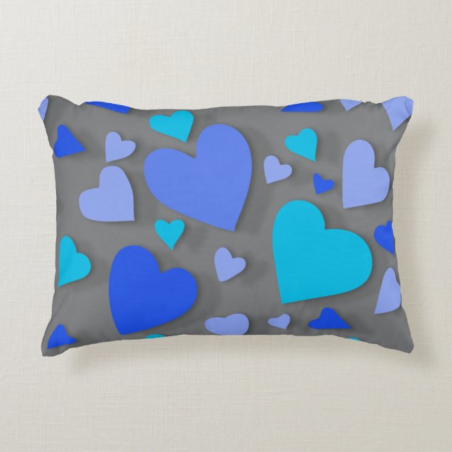 Decorative paper heart 4 decorative cushion (Front)
