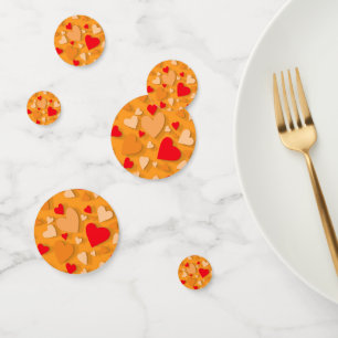 Decorative paper heart 7 confetti