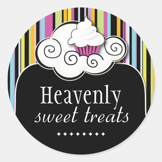 Decorative Pastry Chef Stickers (Front)