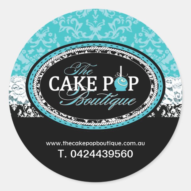 Decorative Pastry Chef Stickers (Front)