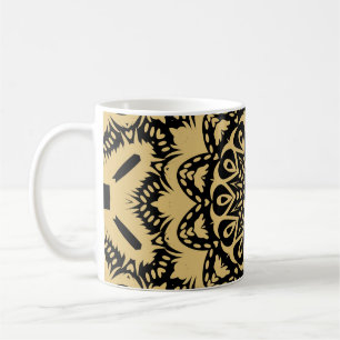 Decorative pattern in oriental style. Colour in bo Coffee Mug