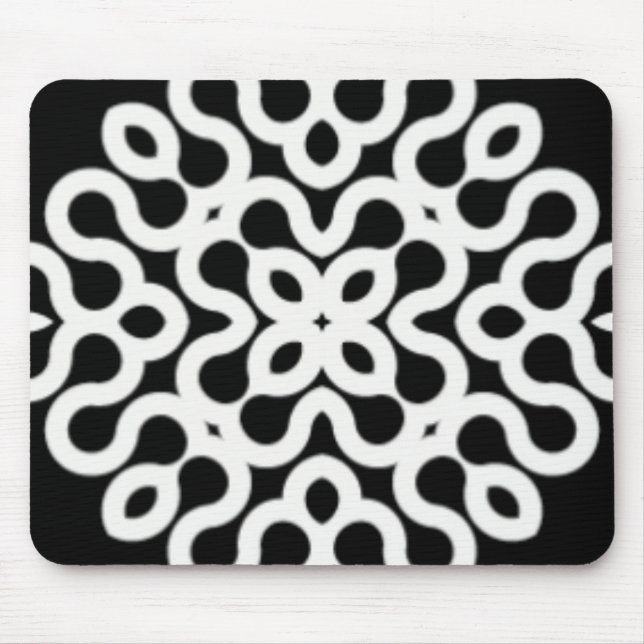 decorative pattern on mouse pad (Front)