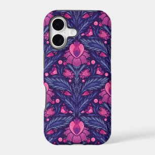 Decorative pattern with hearts
