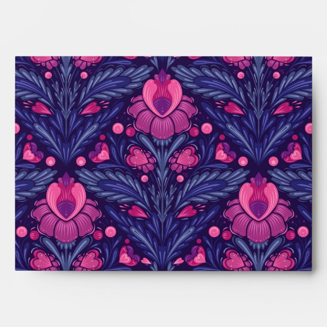 Decorative pattern with hearts envelope (Front)