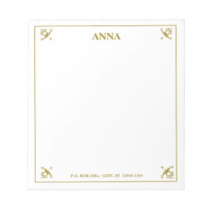 Decorative Personalised Notepad