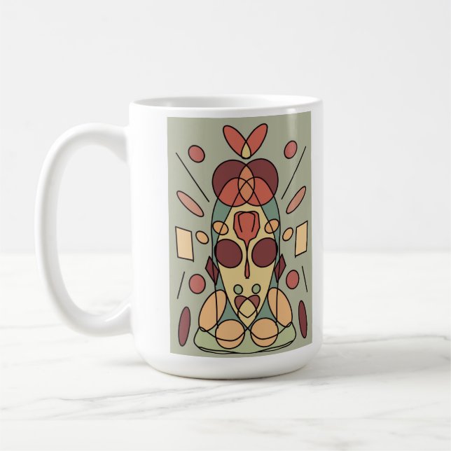 decorative pillow coffee mug (Left)