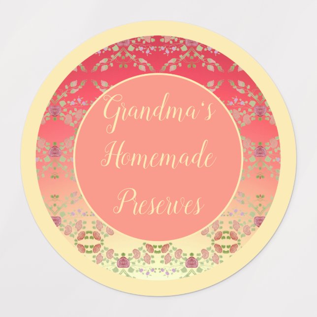 Decorative Pink Floral (Design 2)