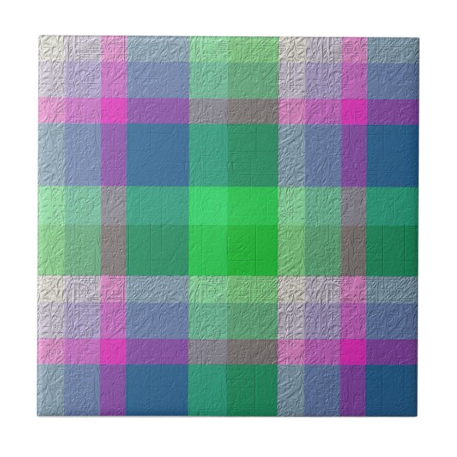  Decorative Plaid  Tile (Front)