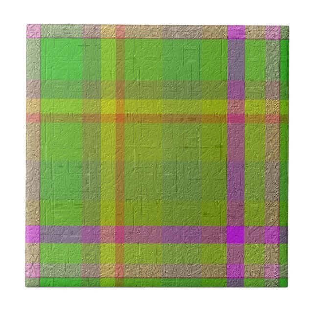  Decorative Plaid  Tile (Front)