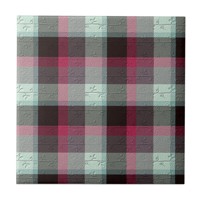  Decorative Plaid  Tile (Front)