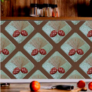 Decorative Ponderosa Pinecone Tile