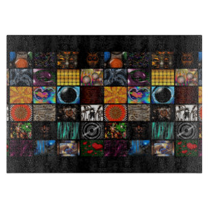 Decorative Pop Arts Pattern Cutting Board