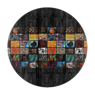 Decorative Pop Arts Pattern Cutting Board