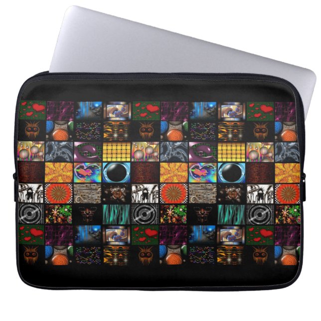 Decorative Pop Arts Pattern  Laptop Sleeve (Front)
