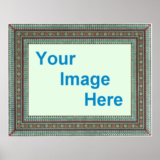 Decorative Poster Border Template (Front)