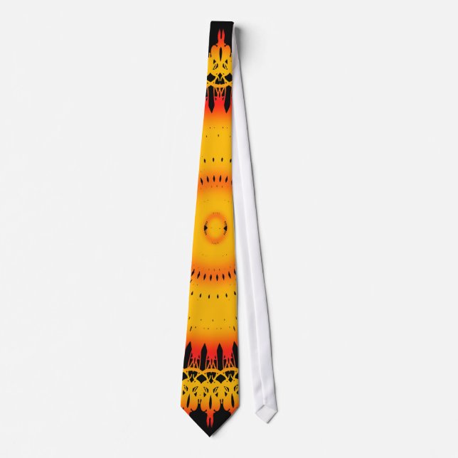 Decorative Radial Pattern: Tie / Necktie (Front)