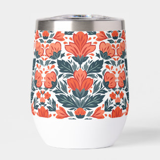 Decorative red flowers