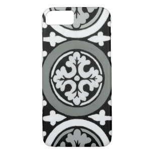 Decorative Renaissance Rosette Tile Design iPhone 8/7 Case