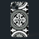 Decorative Renaissance Rosette Tile Design iPhone 13 Case<br><div class="desc">Shakespeare would have loved to place this decorative renaissance rosette tile design in his home. To buy one or buy two,  that is the question! For all fans of leaves and leaf-pritn designs!</div>