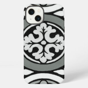Decorative Renaissance Rosette Tile Design iPhone 13 Case