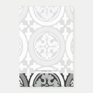 Decorative Renaissance Rosette Tile Design Post-it Notes